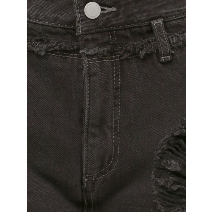 レイヤーリップドデニムミニスカート | EMODA | 詳細画像48 