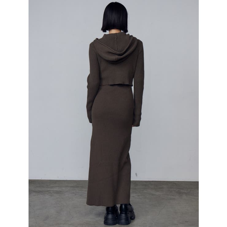 ドッキングポケットニットパーカー[品番：MKSW0062188]｜EMODA（エモダ