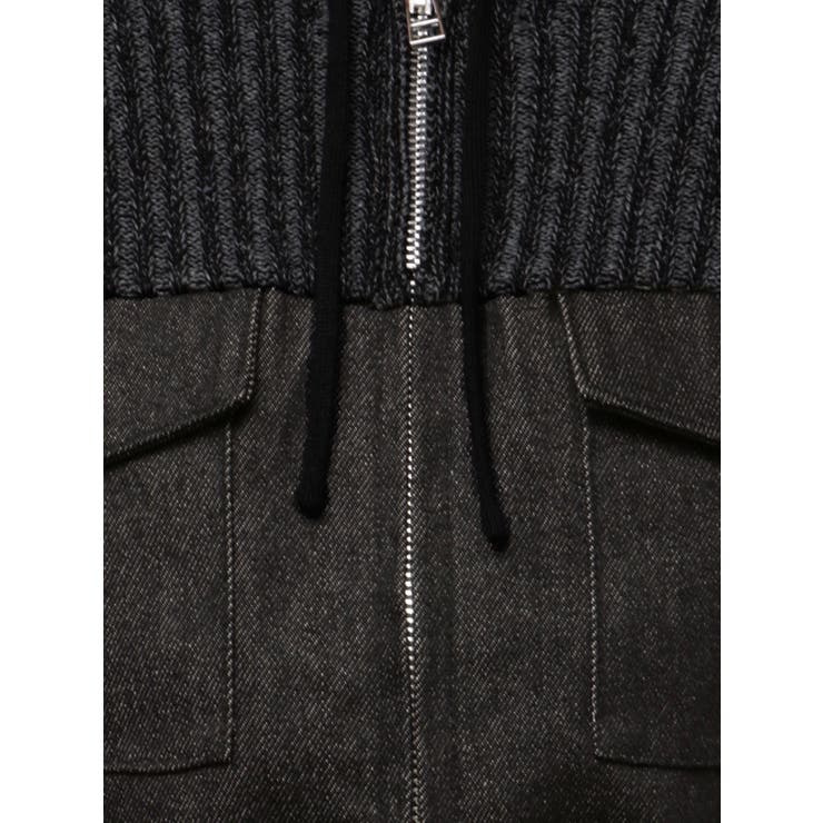 ドッキングポケットニットパーカー[品番：MKSW0062188]｜EMODA（エモダ