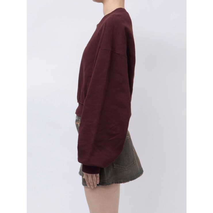 STONE LOGO SHORT SWEAT | EMODA | 詳細画像4 