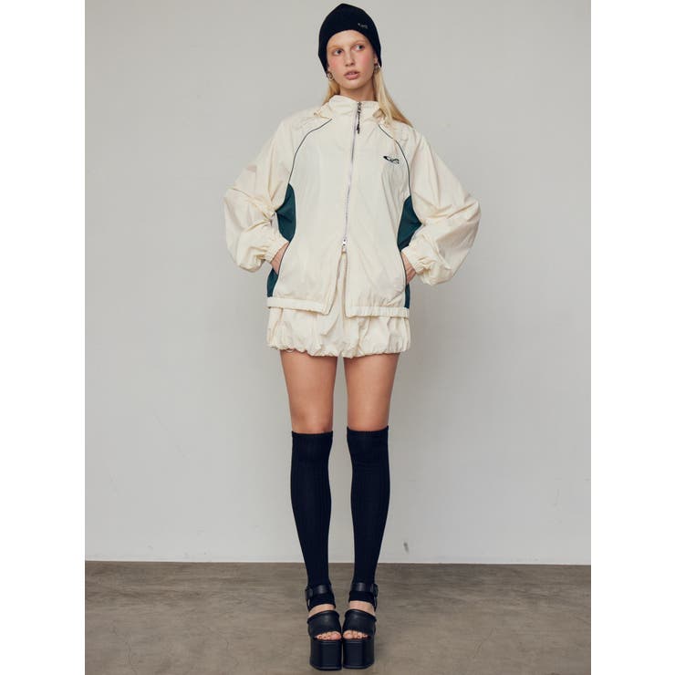 ナイロンジップアップブルゾン | EMODA | 詳細画像23 