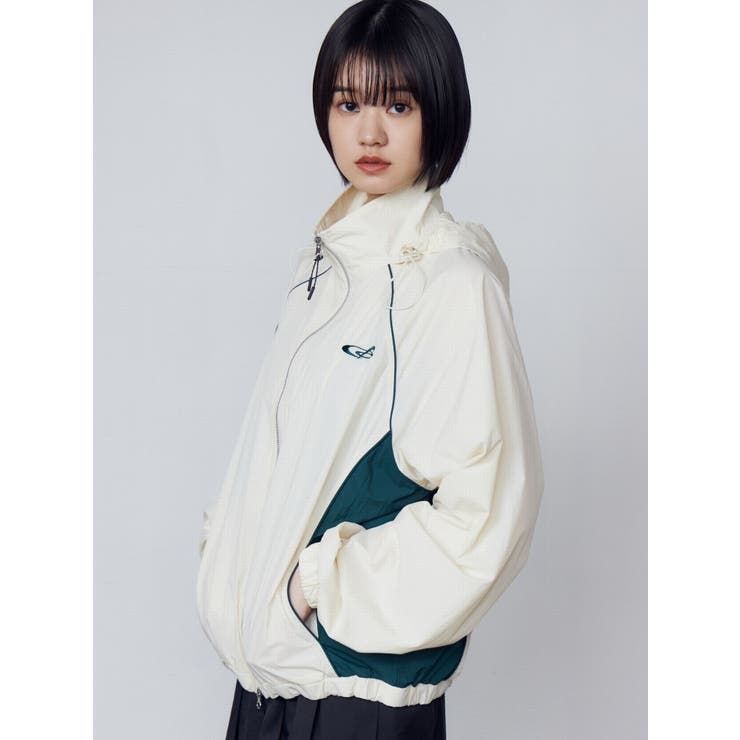 ナイロンジップアップブルゾン | EMODA | 詳細画像24 