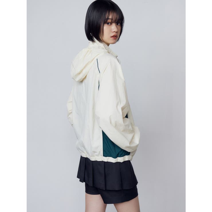 EMODA ナイロンジップアップブルゾン ナイロンジップアップブルゾン[品番：MKSW0062631]｜EMODA