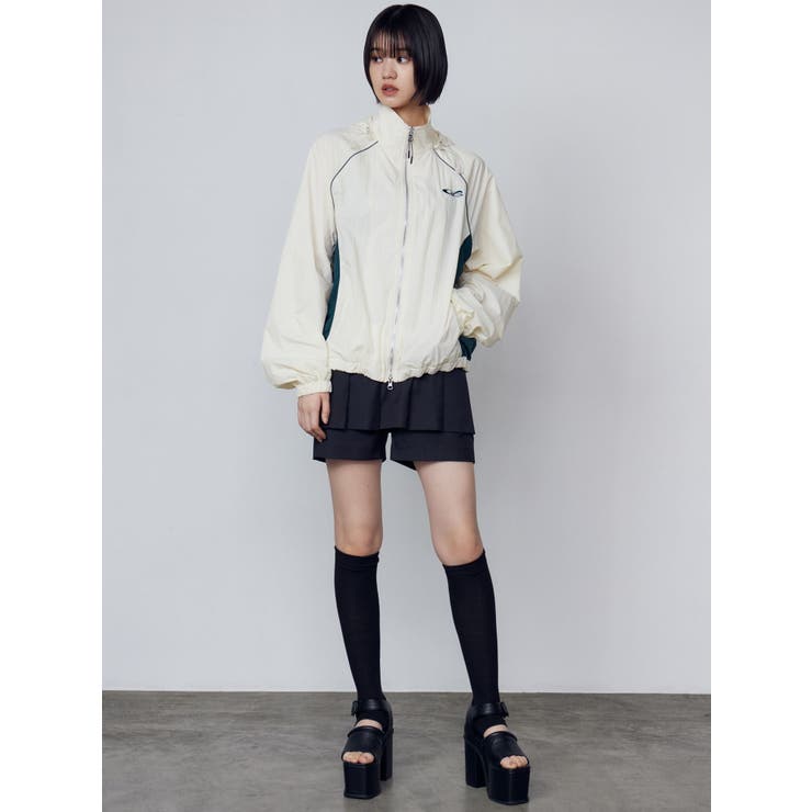 ナイロンジップアップブルゾン | EMODA | 詳細画像32 