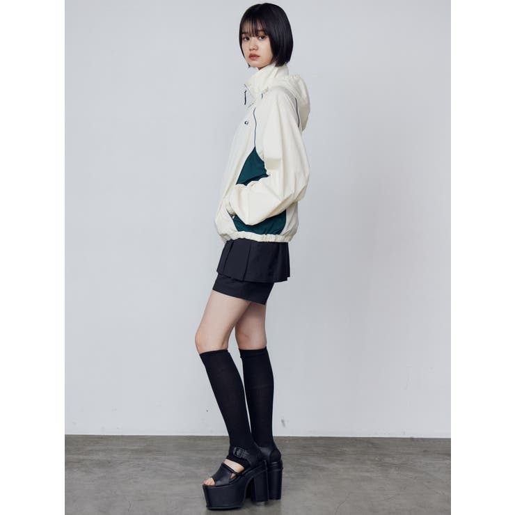 ナイロンジップアップブルゾン | EMODA | 詳細画像33 