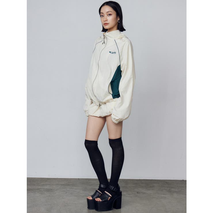 ナイロンジップアップブルゾン | EMODA | 詳細画像37 