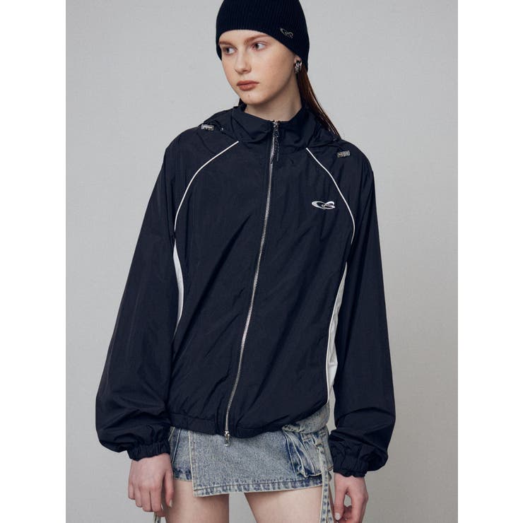 ナイロンジップアップブルゾン | EMODA | 詳細画像6 