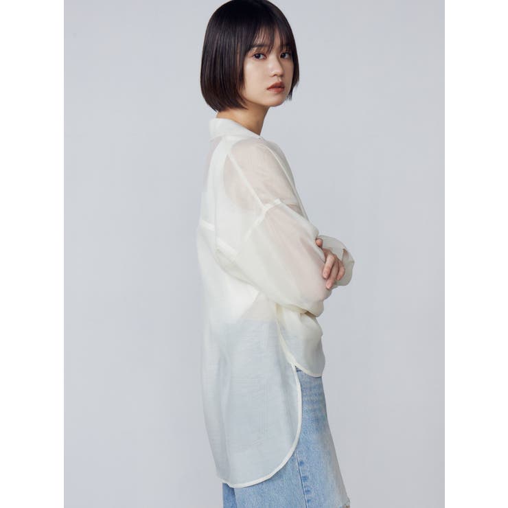 エアリーリーズシャツ | EMODA | 詳細画像13 
