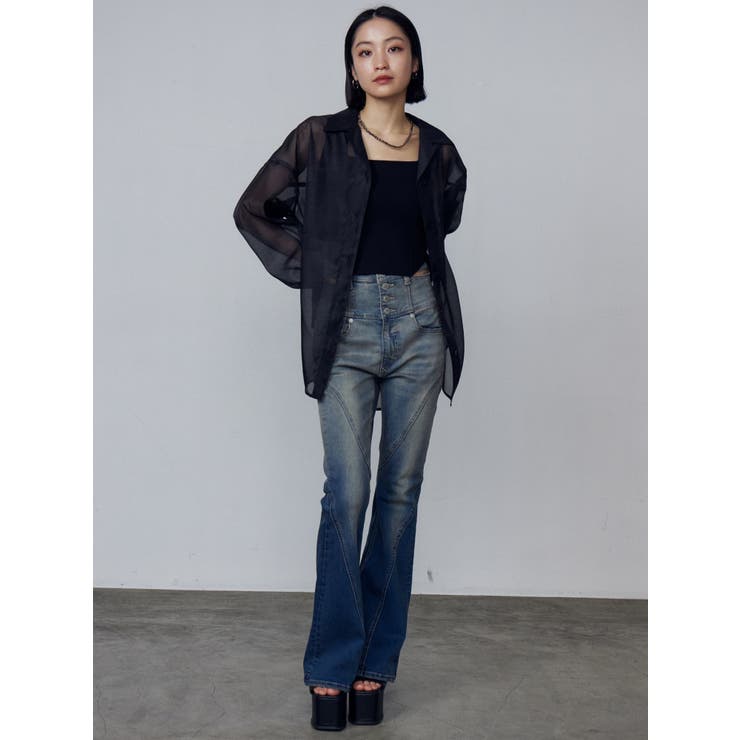 エアリーリーズシャツ | EMODA | 詳細画像20 