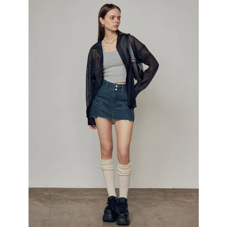 エアリーリーズシャツ | EMODA | 詳細画像24 