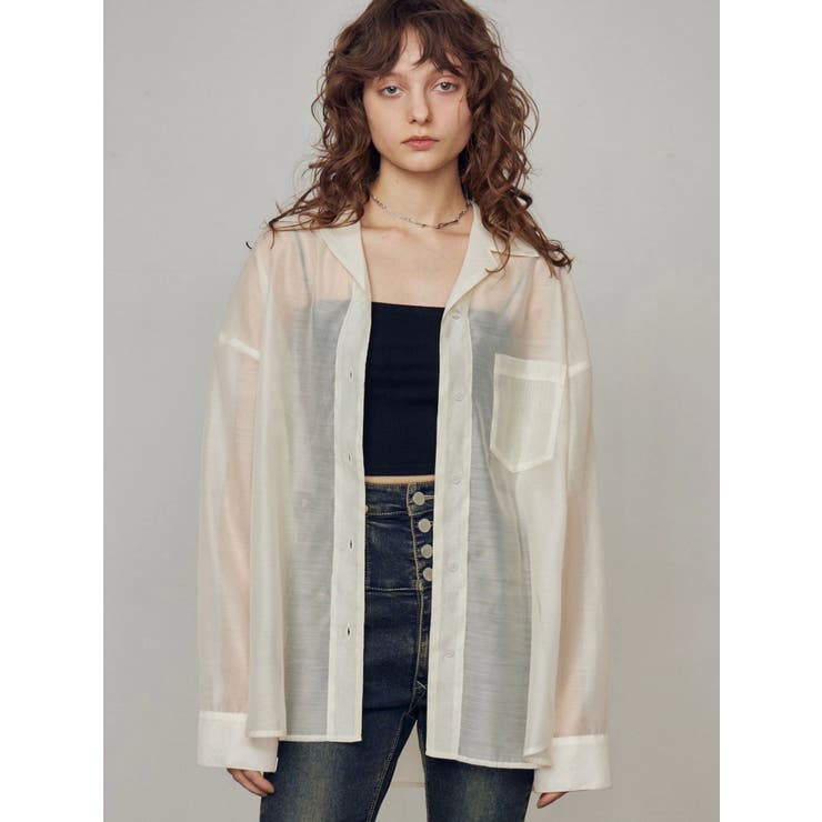 エアリーリーズシャツ | EMODA | 詳細画像25 