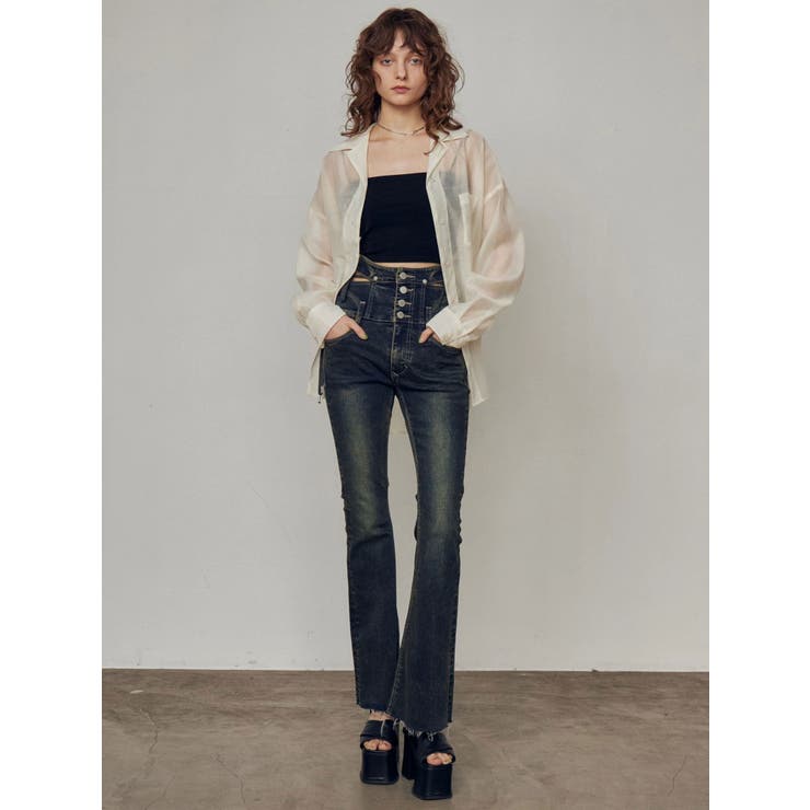 エアリーリーズシャツ | EMODA | 詳細画像26 