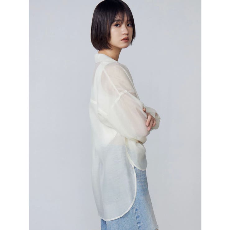エアリーリーズシャツ | EMODA | 詳細画像3 