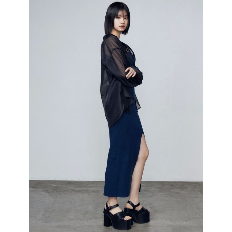 エアリーリーズシャツ | EMODA | 詳細画像30 