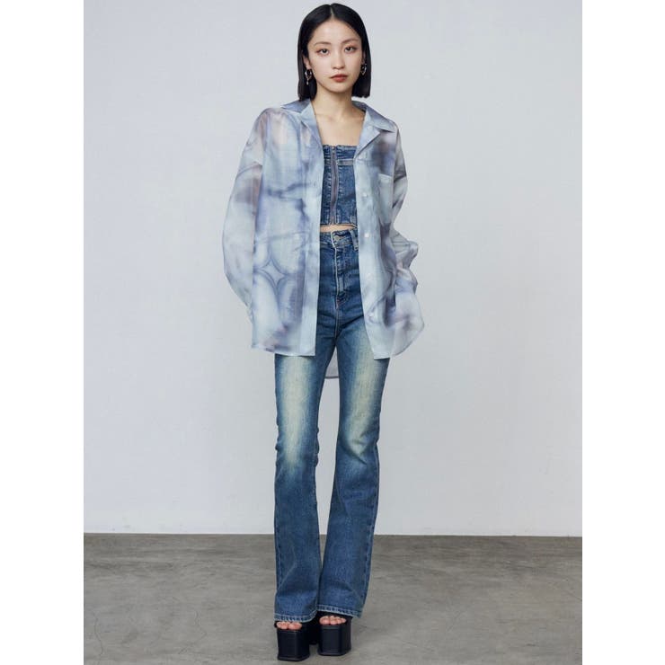 エアリーリーズシャツ | EMODA | 詳細画像33 