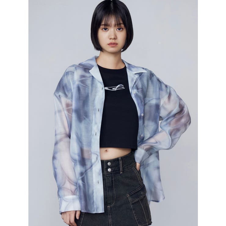 エアリーリーズシャツ | EMODA | 詳細画像35 