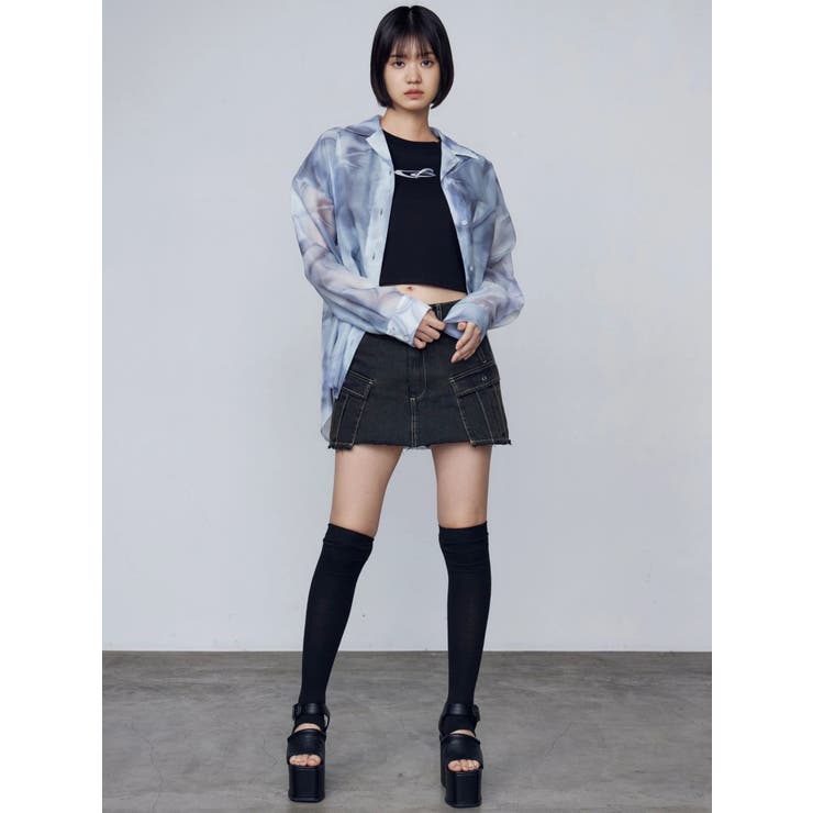 エアリーリーズシャツ | EMODA | 詳細画像37 