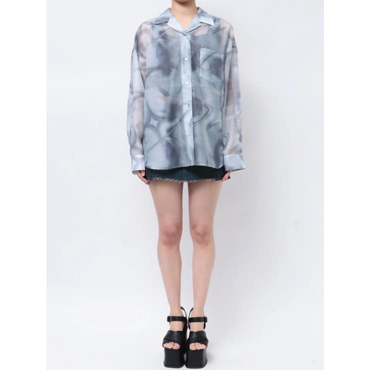 エアリーリーズシャツ | EMODA | 詳細画像48 