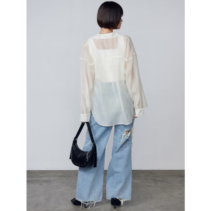 エアリーリーズシャツ | EMODA | 詳細画像7 