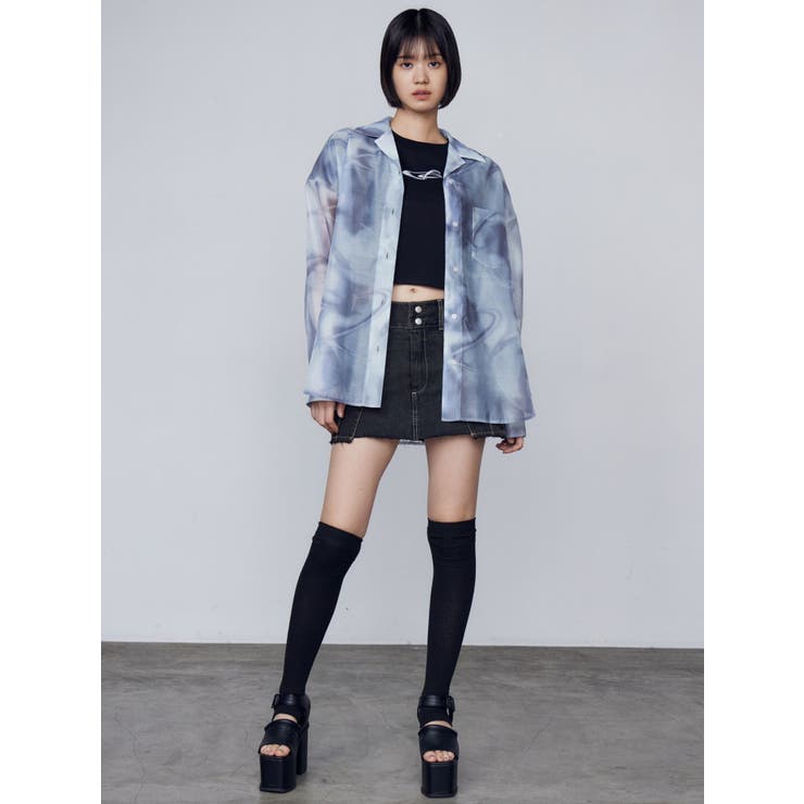 エアリーリーズシャツ | EMODA | 詳細画像8 