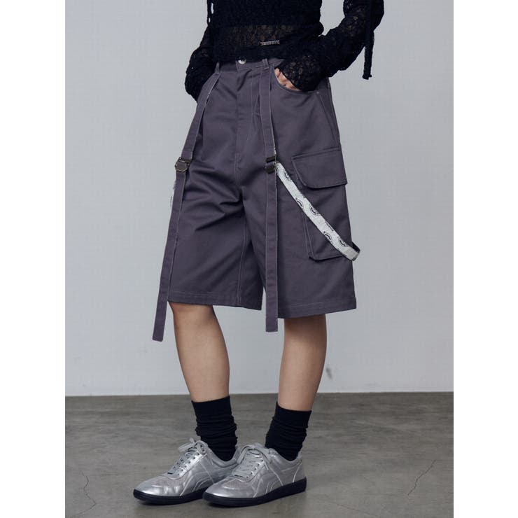 【Dickies別注】ポケットハングベルトハーフパンツ | EMODA | 詳細画像2 