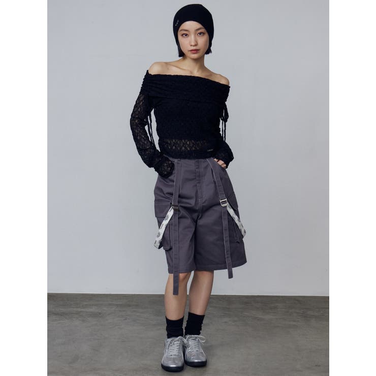 【Dickies別注】ポケットハングベルトハーフパンツ | EMODA | 詳細画像5 