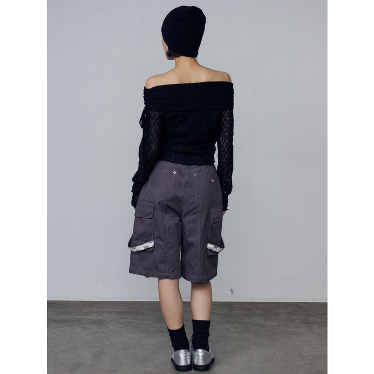 Dickies別注】ポケットハングベルトハーフパンツ[品番
