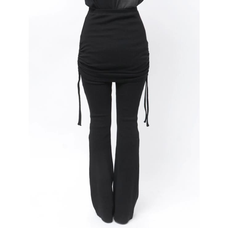 レイヤースカートフィットフレアパンツ | EMODA | 詳細画像25 