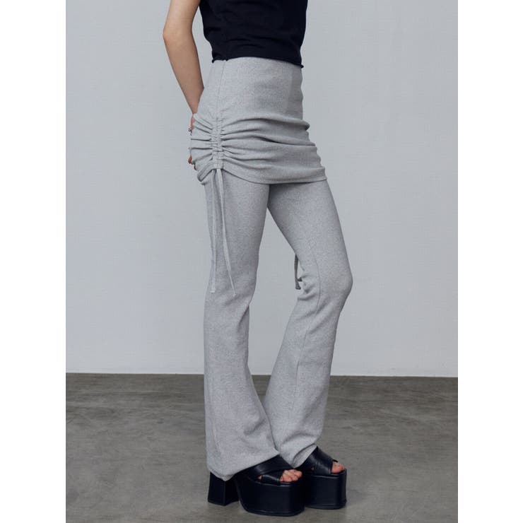 レイヤースカートフィットフレアパンツ | EMODA | 詳細画像8 