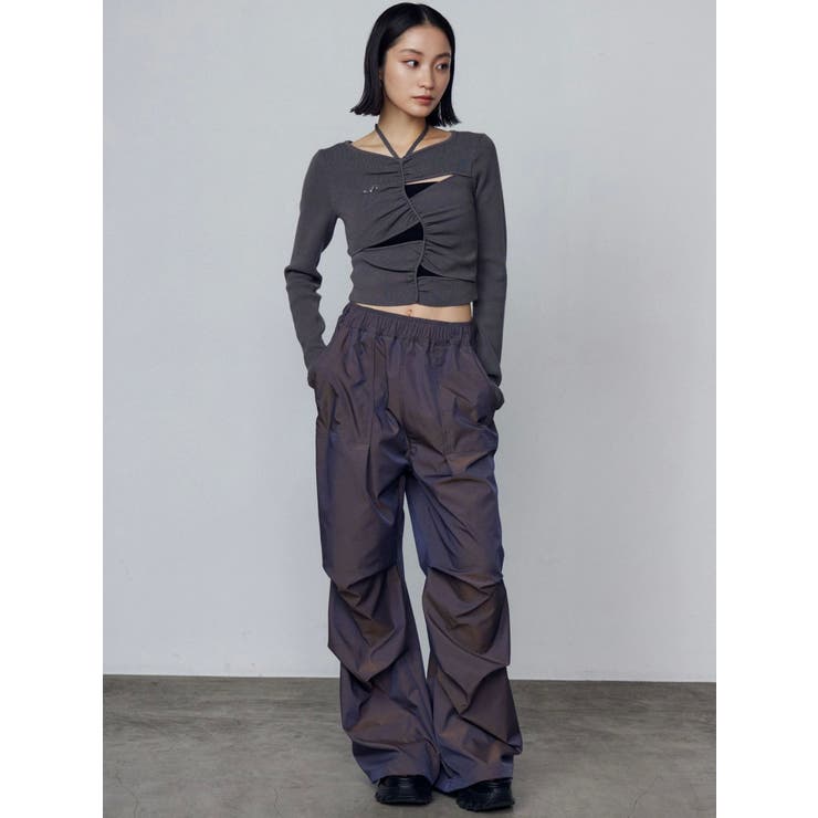 ラスターナイロンタックパンツ | EMODA | 詳細画像30 