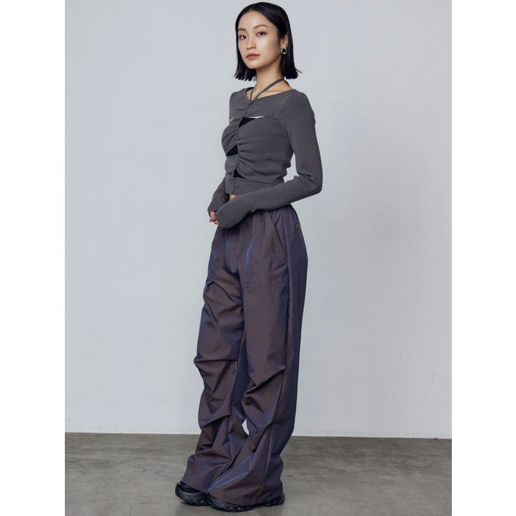 LE タック パンツ レショップ WWO きれいめムジのタックテーパードパンツ_8117123 – WESTWOOD