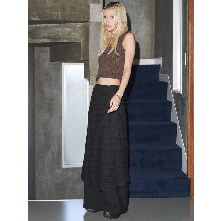 VEQUM】MAXI WRAP SKIRT[品番：MKSW0063524]｜EMODA（エモダ）の