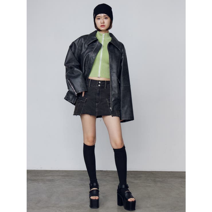 サイドオープンバルキーサンダル | EMODA | 詳細画像32 