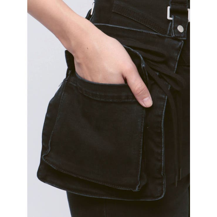 ハングリボンフレアハイウエストパギンス | EMODA | 詳細画像27 