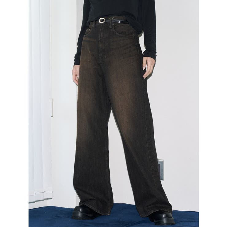 VEQUM】RIM WIDE JEANS[品番：MKSW0063514]｜EMODA（エモダ）の