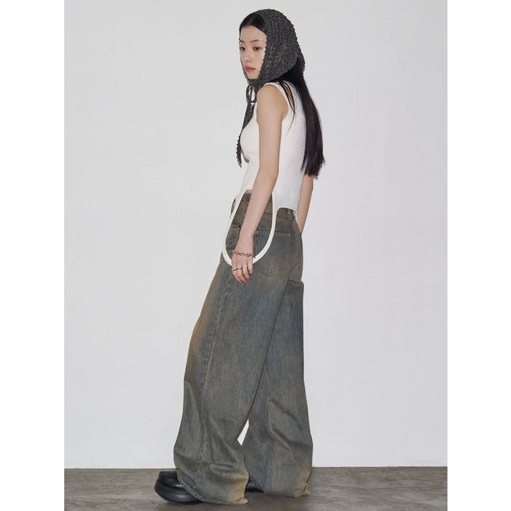 VEQUM】RIM WIDE JEANS[品番：MKSW0063514]｜EMODA（エモダ）の