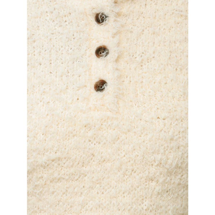 シャギーフードニットタンクトップ | EMODA | 詳細画像31 