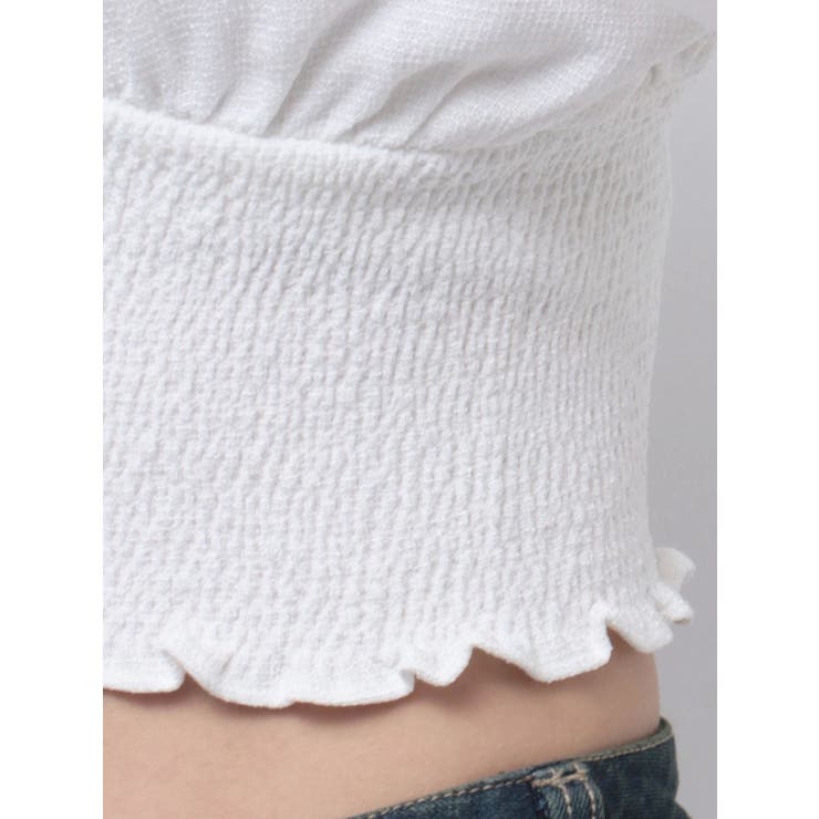 SHIRRING MINI TOP | EMODA | 詳細画像8 