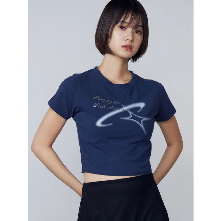 EMODA 新作　Tシャツ スプレーアートTシャツ[品番：MKSW0063881]｜EMODA（エモダ）の