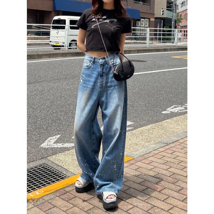 スプレーアートTシャツ | EMODA | 詳細画像6 