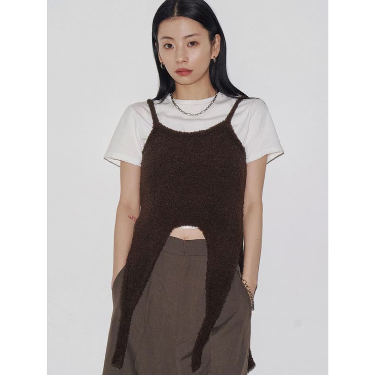 【VEQUM】DAMAGE CROPPED T SHIRT | EMODA | 詳細画像13 