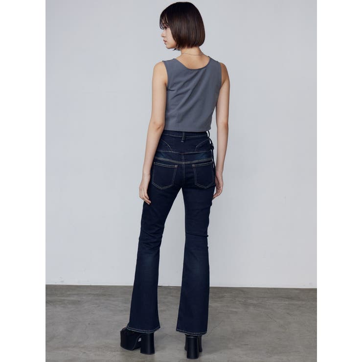 レースアップナイロントップス | EMODA | 詳細画像20 