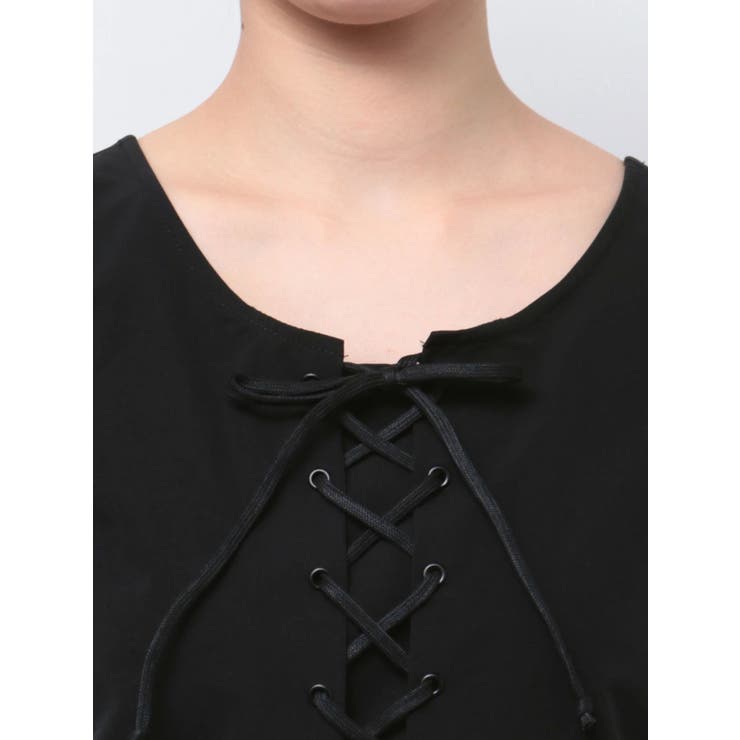 レースアップナイロントップス | EMODA | 詳細画像30 