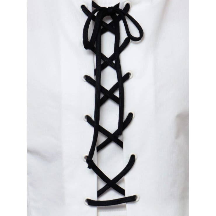 レースアップナイロントップス | EMODA | 詳細画像35 