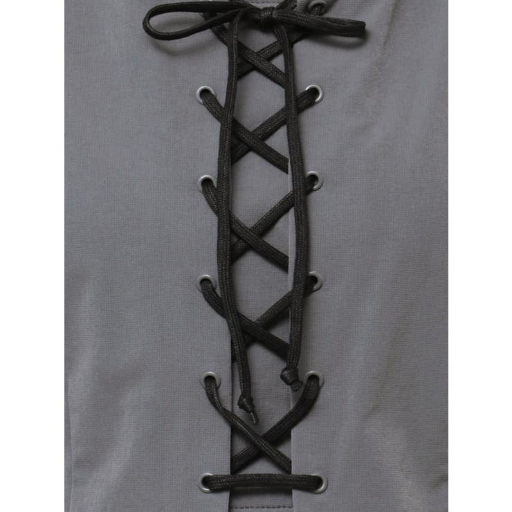 レースアップナイロントップス | EMODA | 詳細画像36 