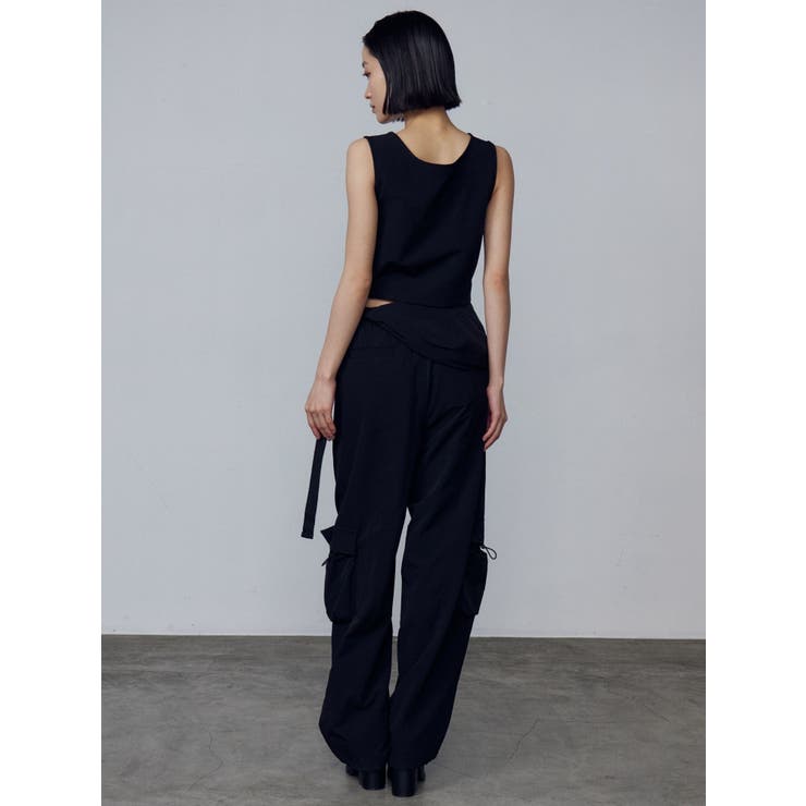 レースアップナイロントップス | EMODA | 詳細画像7 