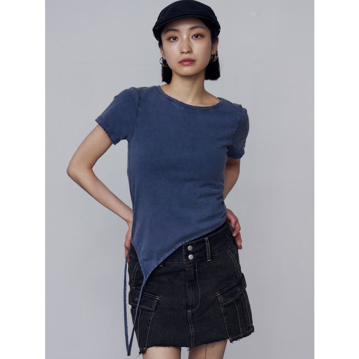 ハングストリングTシャツ | EMODA | 詳細画像16 