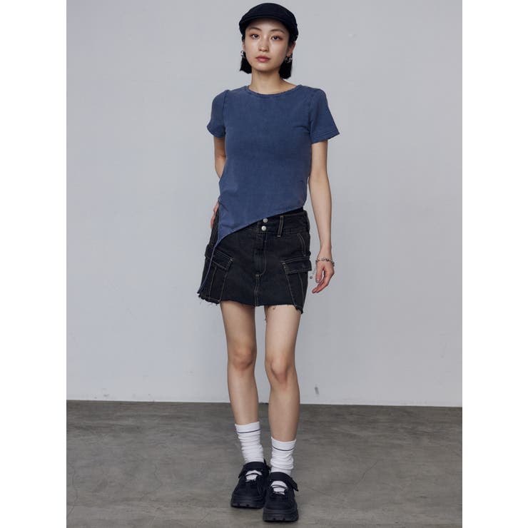 ハングストリングTシャツ | EMODA | 詳細画像17 