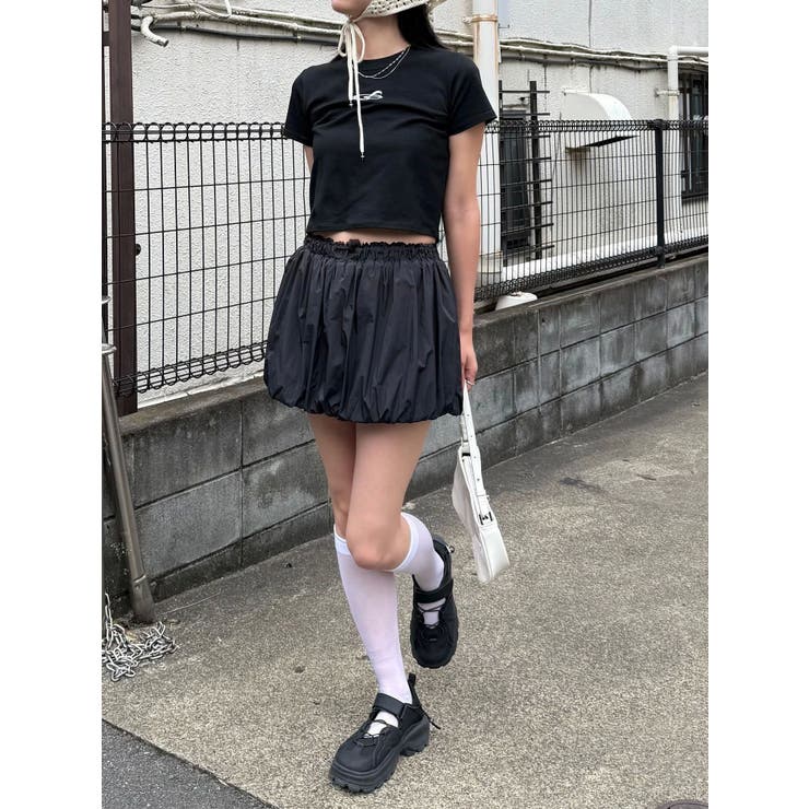 ロゴグラデーションミニマルTシャツ | EMODA | 詳細画像10 