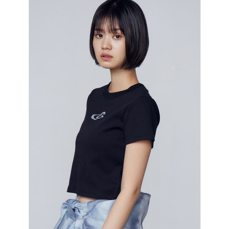 ロゴグラデーションミニマルTシャツ | EMODA | 詳細画像18 